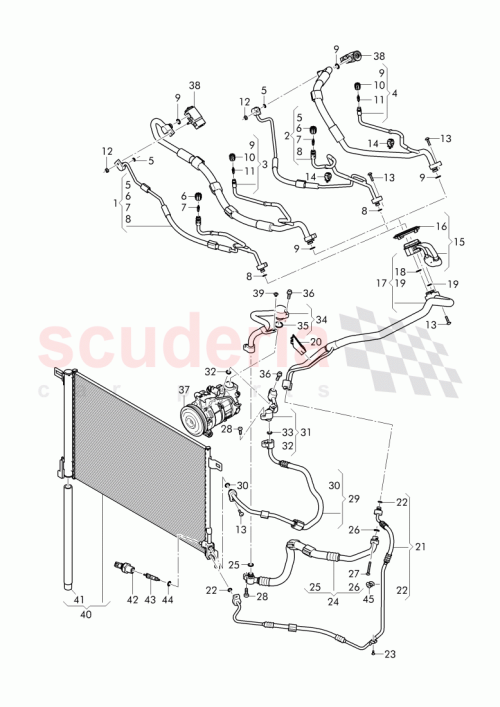 Part Diagram for Bentley 8E0260749C