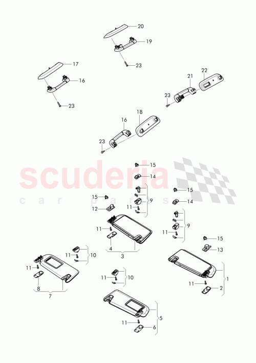 Part Diagram for Bentley 4M0 867 901 A