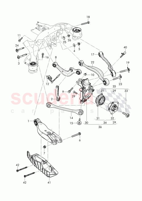 Part Diagram for Bentley 4M0 505 398 P