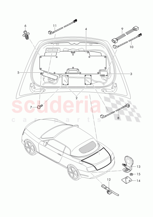 Part Diagram for Bentley 3W7 971 720