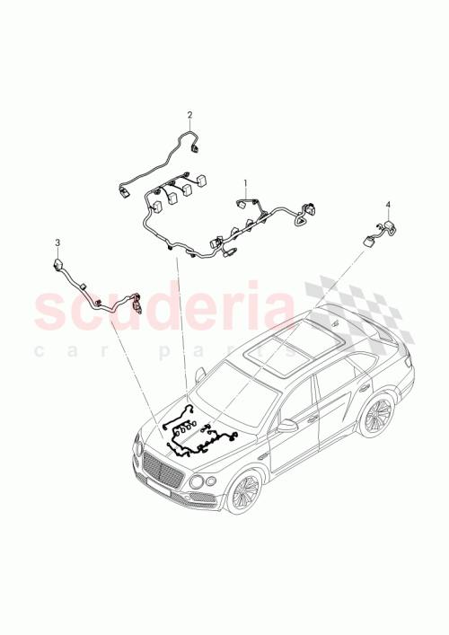 Part Diagram for Bentley 057 971 627 R