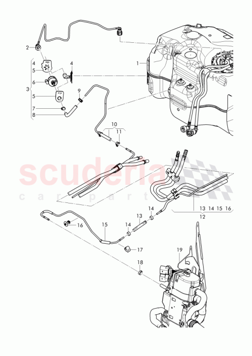 Part Diagram for Bentley 4M0 261 491 P