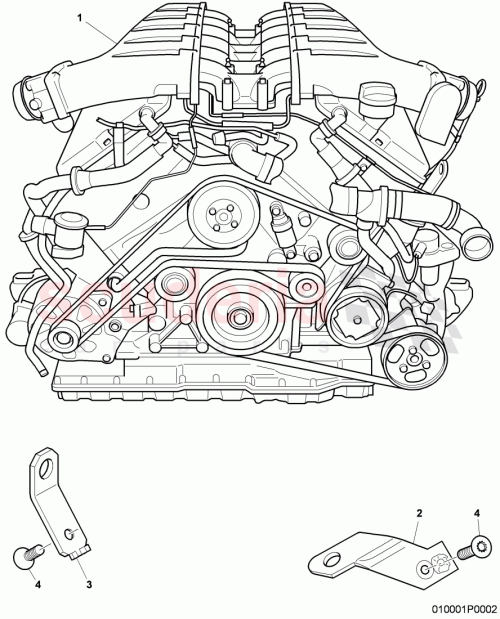 Part Diagram for Bentley 07C 100 011 LX