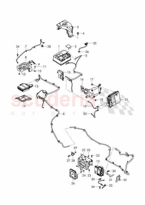 Part Diagram for Bentley 4M0 959 663 G