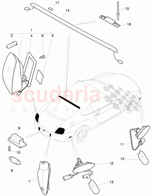 Part Diagram for Bentley N10445602