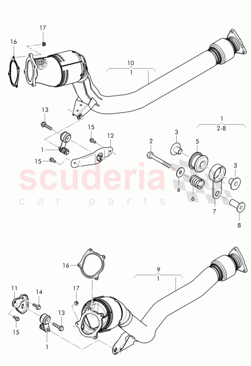 Part Diagram for Bentley 3W0 253 059 H