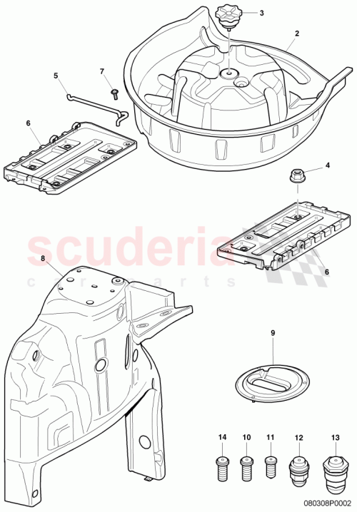 Part Diagram for Bentley 3W7 810 363 AB