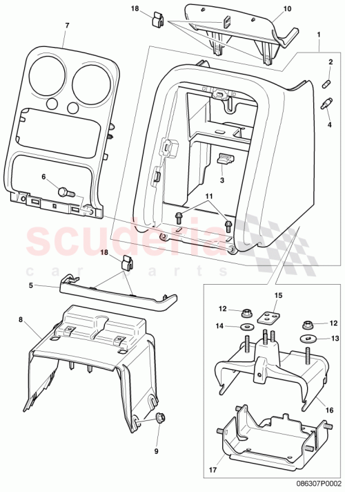 Part Diagram for Bentley 3W0864339E
