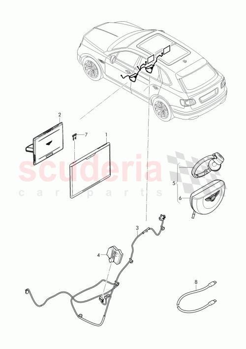 Part Diagram for Bentley 36B 971 366