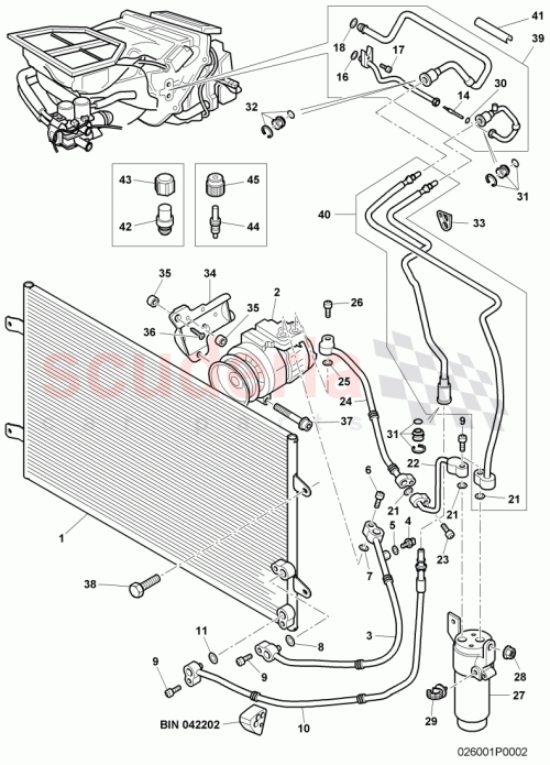 Part Diagram for Bentley 8E0820177A