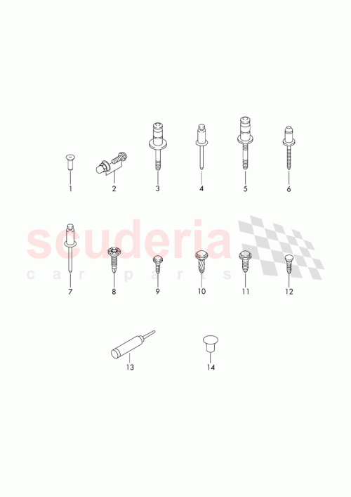 Part Diagram for Bentley WHT 005 697