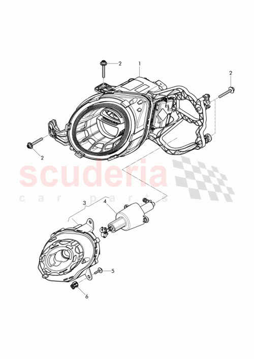 Part Diagram for Bentley 36A953042E