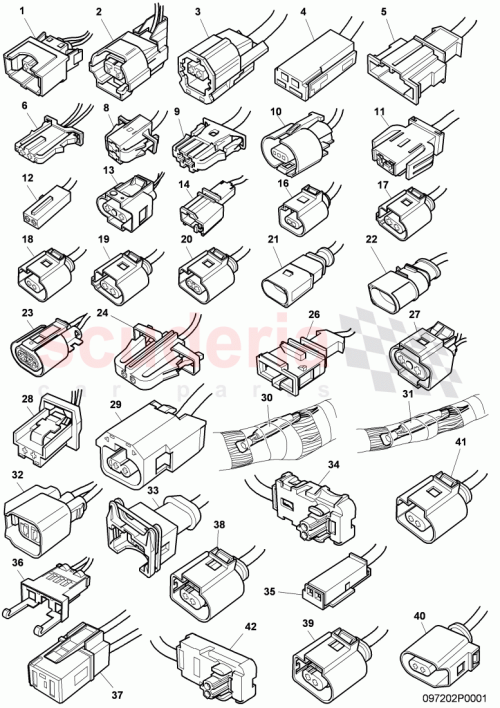 Part Diagram for Bentley 1J0972923