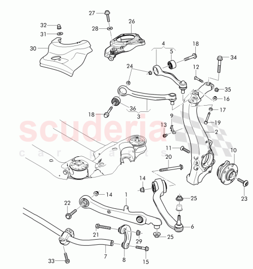 Part Diagram for Bentley 4W0 407 245 B