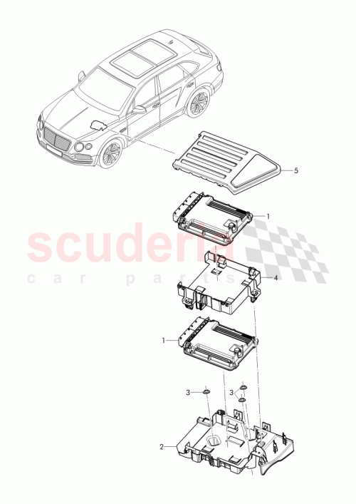 Part Diagram for Bentley 36A 906 109 A