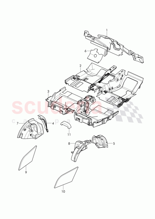 Part Diagram for Bentley 3Y4 863 728