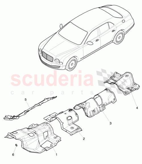 Part Diagram for Bentley 3Y0825635C