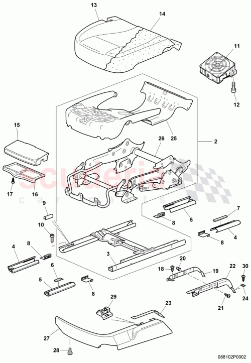 Part Diagram for Bentley N90935902
