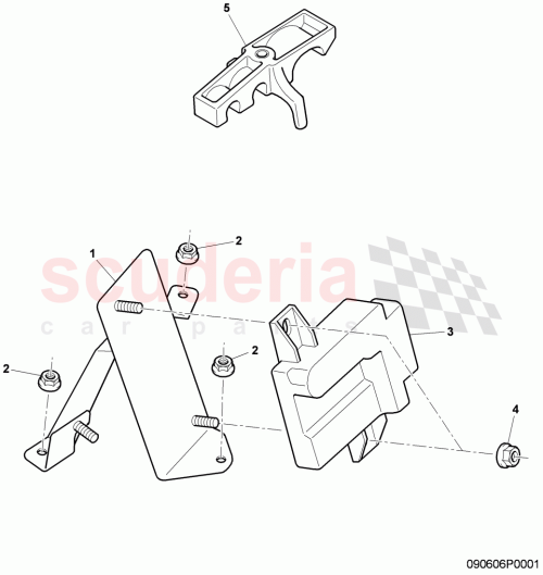 Part Diagram for Bentley 3W0907390