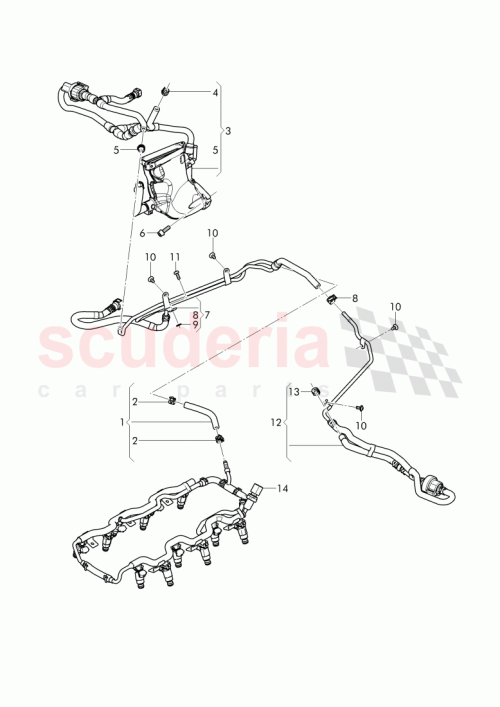 Part Diagram for Bentley 3W0 133 515 C