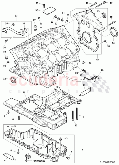 Part Diagram for Bentley N10111203