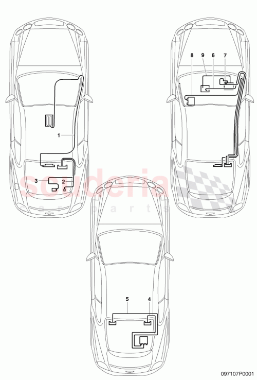 Part Diagram for Bentley 3W0 035 550