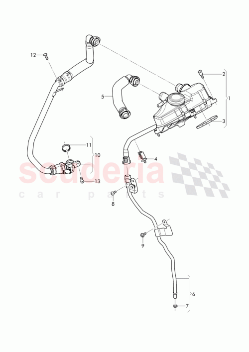 Part Diagram for Bentley 07P 103 283 D