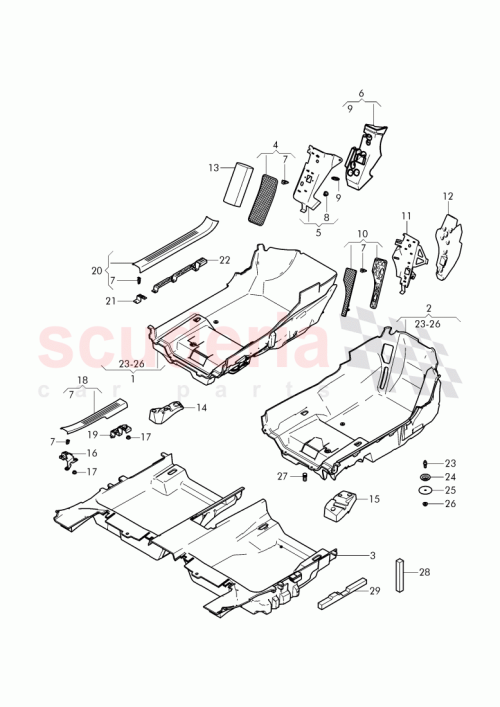 Part Diagram for Bentley 3Y0864287