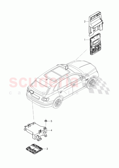 Part Diagram for Bentley 8W0 907 063 BH
