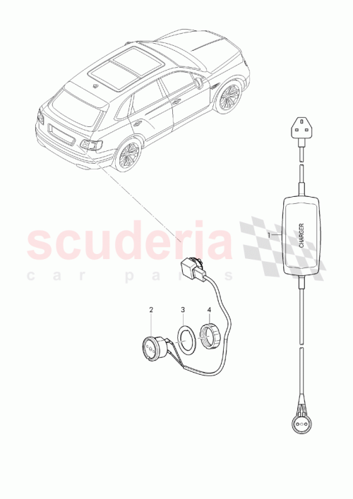 Part Diagram for Bentley 3Y0915685A