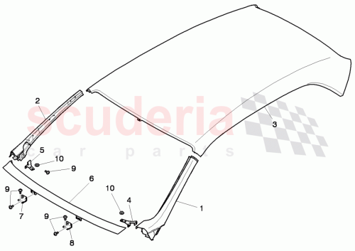 Part Diagram for Bentley 3Y0805334E