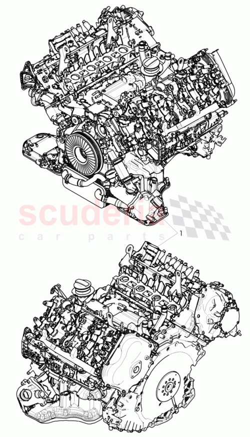 Part Diagram for Bentley 079 100 033 Q