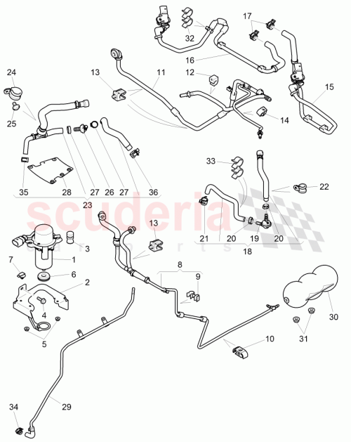Part Diagram for Bentley N0206245