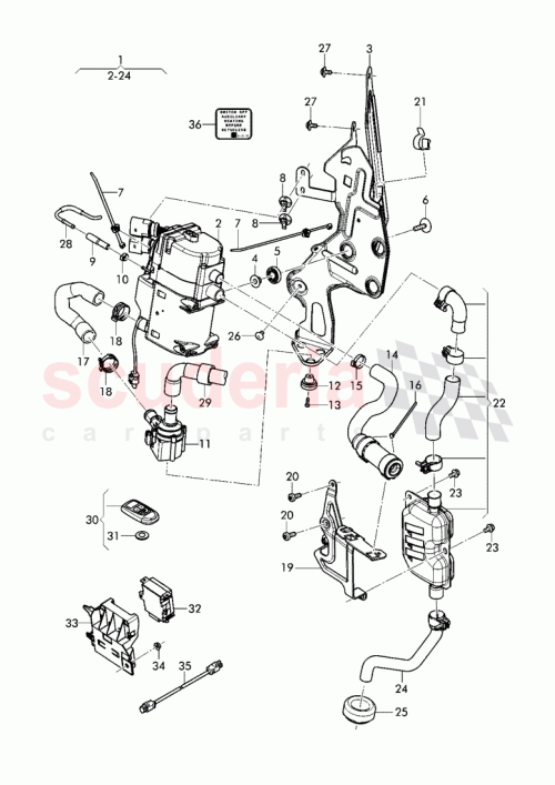 Part Diagram for Bentley 4M0 261 225 A