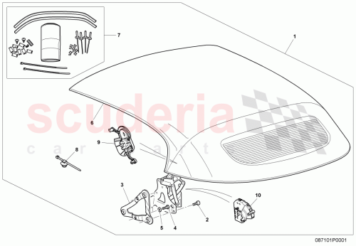 Part Diagram for Bentley 3W7898022