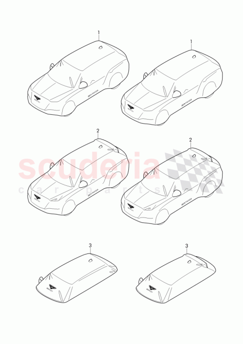 Part Diagram for Bentley 36A 861 985 C