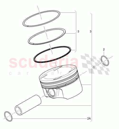 Part Diagram for Bentley 077 198 151 AA