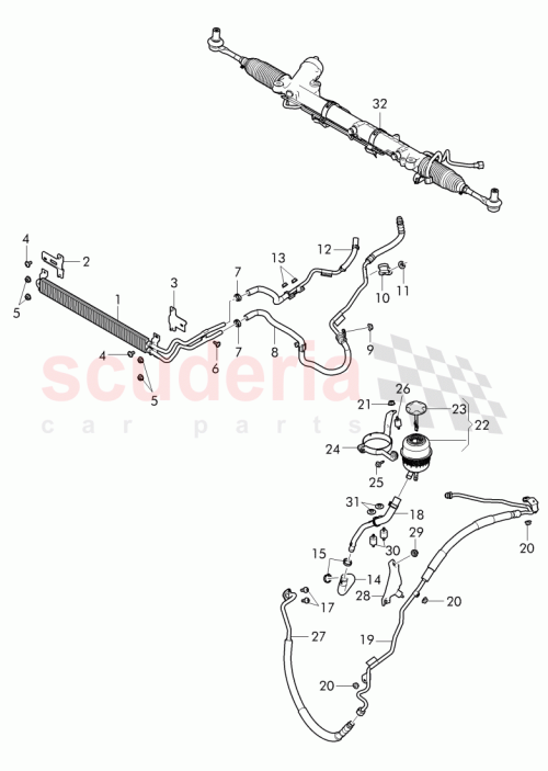 Part Diagram for Bentley 3W0 422 371