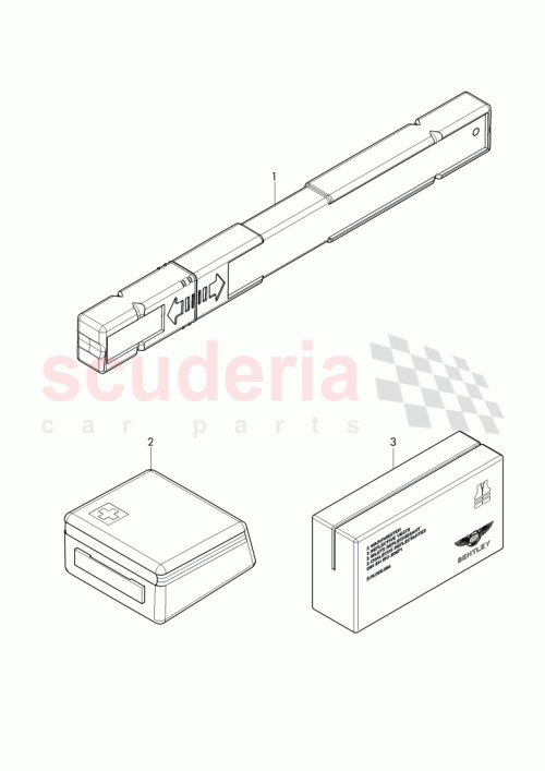 Part Diagram for Bentley 8K0860251B
