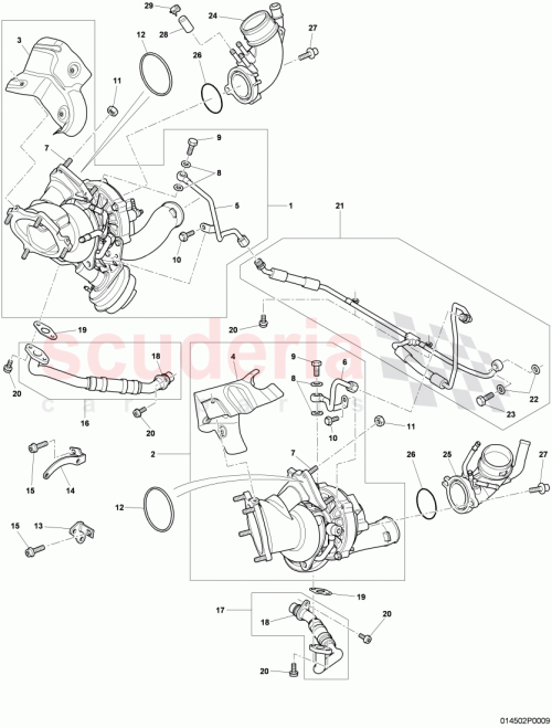 Part Diagram for Bentley 078145757