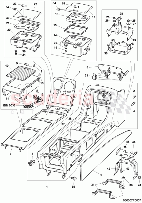 Part Diagram for Bentley N10703001
