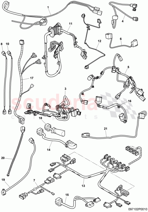 Part Diagram for Bentley 3D0972072S