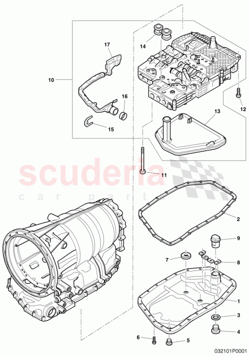 Part Diagram for Bentley 01V321376
