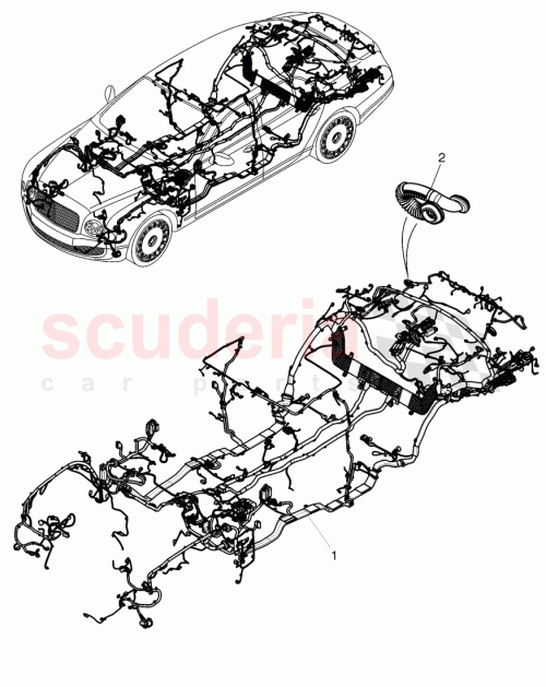Part Diagram for Bentley 3Y1 971 008 A