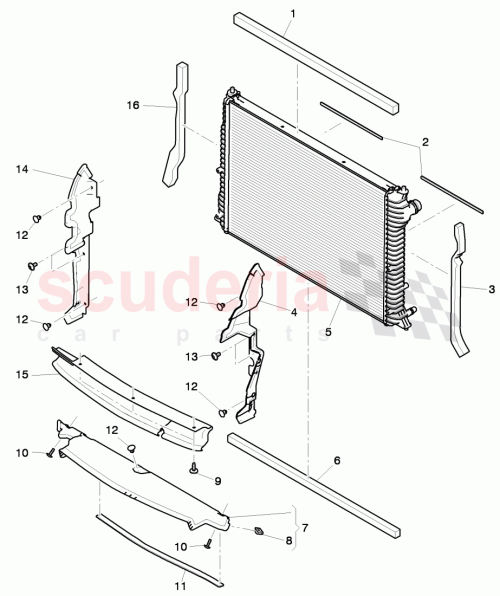 Part Diagram for Bentley 3W0 121 221 BD