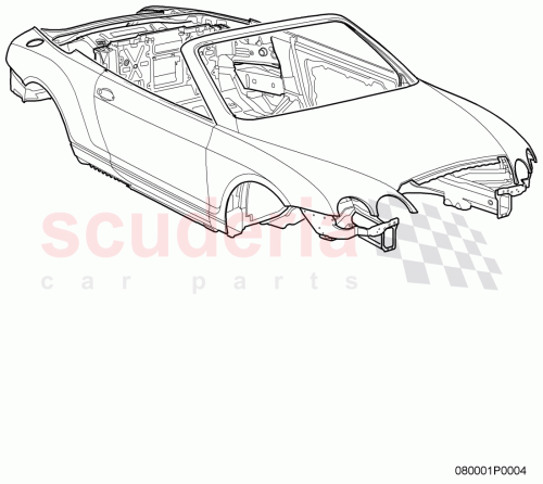Part Diagram for Bentley 3W7800411T