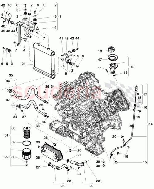 Part Diagram for Bentley N 904 835 02