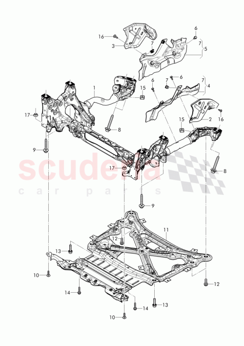 Part Diagram for Bentley N91012502