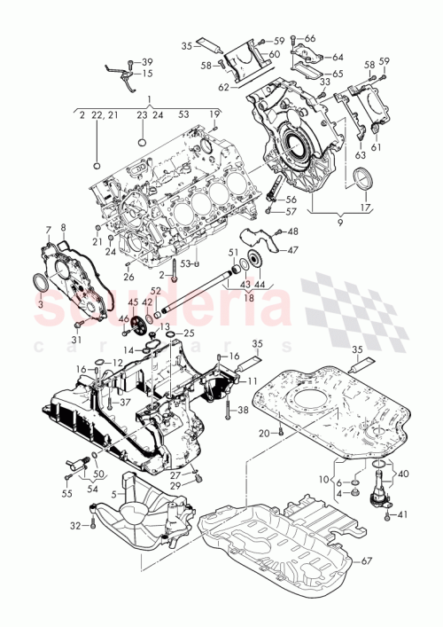 Part Diagram for Bentley N 104 134 05