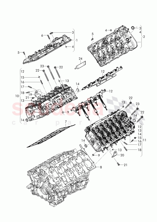 Part Diagram for Bentley N 014 555 5